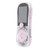 MP3 MP4 Player with Bluetooth 1.77 Inch Color Screen Fingertip Gyro Voice Recorder Portable Music Player with Speaker FM Radio E Book Reading Pinkish with 64GB Small Memory Card