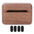Wireless Earbuds Case Walnut Wood Hand Polished Shockproof Wireless Earbuds Protective Cover for Freebuds Pro2