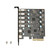 USB3.2 PCIE Expansion Card 2 Type C 5 Type A 10Gpbs Desktop PC Expansion Card for Windows7 8 10 for OS X 10.8.2