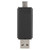 OTG USB2.0 Card Reader Multifunctional Portable High Speed Card Reader for Win XPBlack
