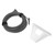 Satellite Cable Replacement Satellite Extension Cable with Bracket for Starlink Rectangular Satellite V2 22.8m/75ft Cable