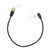 Cat8 Ethernet Cable CAT8 OD 3.8mm Gold Plated Contacts 11.81in Male to Male Ethernet Cable for Switch Server