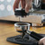 Double-headed stainless steel coffee cloth powder 51 three pulp macaron powder press 53 coffee utensils 58mm non-slip cloth powder 51mm two layers - 2 in 1 powder distributor