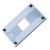 CPU Heatsink Bracket Backplane Backplate Iron Plate for Intel AMd AM2/3/2+/3+ Black