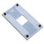 CPU Heatsink Bracket Backplane Backplate Iron Plate for Intel AMd AM2/3/2+/3+ Black