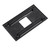 CPU Heatsink Bracket Backplane Backplate Iron Plate for Intel AMd AM2/3/2+/3+ Black