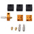 Silicone Insulation Sleeves Aluminum Heater Blocks 3D Printer Extruder Kits Parts Accessories