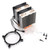 CPU Cooler 6 Pure Copper Heat Pipes Mute Heatsink with RGB for Universal Desktop Computer