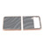 Folding Phone Protective Cover Nano Plating Texture Prevent Scratch Phone Cover for Samsung Galaxy Z Flip4 Grey
