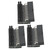 3PCS Motherboard Power Connector Adapter GMTA 24P Turn 90 Degree Joint DIY Installed Accessory