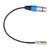 3Pin Audio Cable Mini Male to XLR Female Zinc Alloy Housing Copper Shell Line Supplies30cm