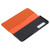 Protective Leather Case Elegant 360° Protection Classic Litchi Texture Leather Case for SamsungOrange