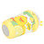 Hand Warmers Cute 10000mAh Battery Powered Reusable Electric Hand Warmer for Camping Hunting Warm GiftsLemon