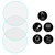 3 Pcs Tempered Glass Film Compatible for Samsung Galaxy Watch4 40mm/44mm Screen Protector