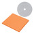CD DVD Stabilizer Carbon Fiber 0.2mm Tuning Mat Disc Stabilizer for Top Tray PlayerWhite