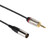 3.5mm Male to Mini XLR 3pin Male Audio Cable Adapter for Camera Photography Equipment2 meters