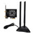 Network Card 3000M Wireless Wifi Network Card PCIE Dual Band Dual Antenna Network Adapter