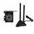 Network Card 3000M Wireless Wifi Network Card PCIE Dual Band Dual Antenna Network Adapter