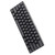 61 Key Mechanical Keyboard Blue Switch RGB Backlight Key Line Separation Wired Gaming Keyboard for Games Office