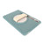 Rugged Tablet Case Drop Protection Tablet Protective Shell with Hand Strap Stand Stylus Slot for Galaxy Tab S9 X710 S8 X700 Emerald Green