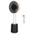 Portable Handheld Fan 3 Levels Automatic Shaking Head USB Rechargeable Battery Operated Small Handheld Fan for Travel Black