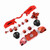 Full Button Sets Mod Replace Part for Microsoft Xbox One Controller 3.5mm Jack (Red)