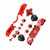 Full Button Sets Mod Replace Part for Microsoft Xbox One Controller 3.5mm Jack (Red)