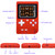 Handheld Game Console 400  Games Portable Game Player 3.0-inch Screen 3.5mm Headphone Jack AV Output Support Wired Gamepad Connection