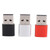3Pcs TypeC Adapter Converter Female to USB Male Fast Charging Extender Computer Accessories