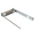 HDD Tray SAS/SATA Interface 2.5in Metal Material Silver Computer Hard Drive Tray for Dell R740 for R740XD