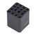 Soldering Iron Tip Storage Box Space Saving Heating Core Organizer Flame Retardant Large Capacity Iron Tips Storage Box