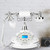 MS-8315A EU Type Retro Style Landline Silver Plated Gemstone Home Office Telephone(Backlight)