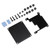 Aluminium Alloy Case for Orange Pi Zero 3 Passive Cooling Precise Cutouts Development Board Enclosure Case