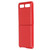 Leather Phone Case Protective Cover for Samsung Galaxy Z Flip Anti Scratch Cover ShellRed Type 2