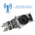 Vehicle Antenna Mount Bracket For Car Radio Adjustable Antenna Bracket(Silver)