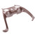 Handle Decorative Cover Strip Skin Shell Clamp Controller Replacement for PS5 GamepadRose Golden