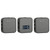 Wireless Lavalier Microphone Noise Canceling 1 Receiver 2 Transmitter 2.4G Lapel Mic with LED Display for Camera Phone