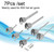 7PCs / Set 850 Universal Steel Hot Air Gun Nozzle 10x10mm / 8x8mm / 5x5mm / 4x4mm / 3x3mm