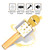 : Professional BT Wireless Microphone Karaoke Speaker KTV Music Player Singing Recorder Handheld Microphone blue