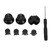 Gamepad Metal Buttons Professional DIY Replacement Game Controller Button Parts for Switch Pro Game Pad