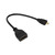 Micro HDMI Male to HDMI Female Converter Adapter Extension Cable Wire Cord 1080P