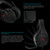 Kingston HyperX Cloud Stinger Gaming Headset Esport Stereo Headphone Earphone Over Ear Replacement for PC/Xbox One/PS4/Wii U HX-HSCS-BK/AS