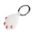 Cartoon Silicone Case Luminous AntiScratch Protective Skin Cover with Buckle for IOS Locator(White )