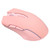 Wireless Mouse 2.4G Rechargeable USB RGB Professional Grade Optical Sensor Gaming Mechanical Mouse Pink