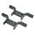 Water Cooling Mount Aluminum Alloy Computer Water Cooling Bracket for 25 to 45mm Thickness