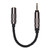 2.5mm Male to 3.5mm Female Stereo Audio Jack Adapter Headset Converter Connector for Smartphones Headphone Tablets