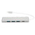 USB C to USB Hub High Speed 1xUSB3.0 Port 3xUSB2.0 Ports 1xUSB C Power Port USB C Hub Multiport Adapter Silver