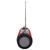 Bluetooth Speaker TWS Stereo Portable Loudspeaker with Colorful LED Light Strap Red