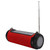 Bluetooth Speaker TWS Stereo Portable Loudspeaker with Colorful LED Light Strap Red