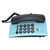 KXT504 Home Landline Multi Functional Battery Free Corded Telephone with Dual Magnetic Handset for Office Hotel(Blue )